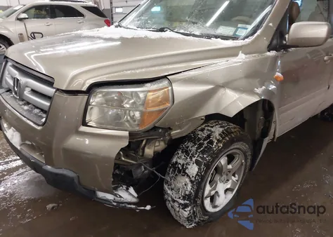 2006 Honda Pilot Ex-L z USA, uszkodzony, nr VIN 2HKYF18556H512243